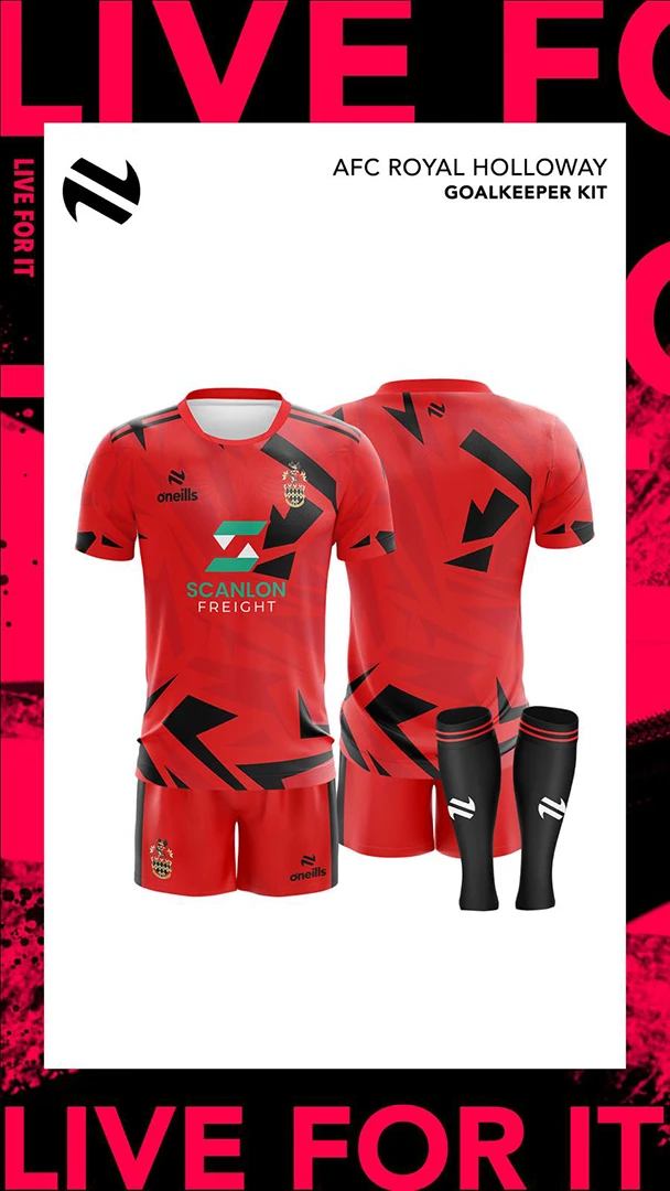 AFC Royal Holloway Away Keeper Kit 2026/27